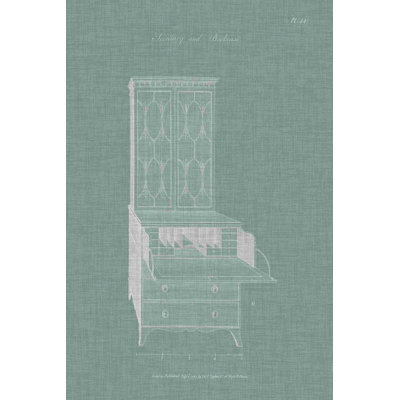 Bureau et bibliothèque Hepple Blanc I