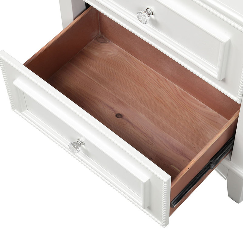 Mobilier de chambre à coucher de style traditionnel 1pc Lychee