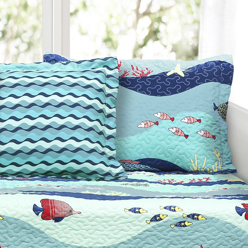 Ensemble de housse pour lit de jour Lush Decor Sea Life