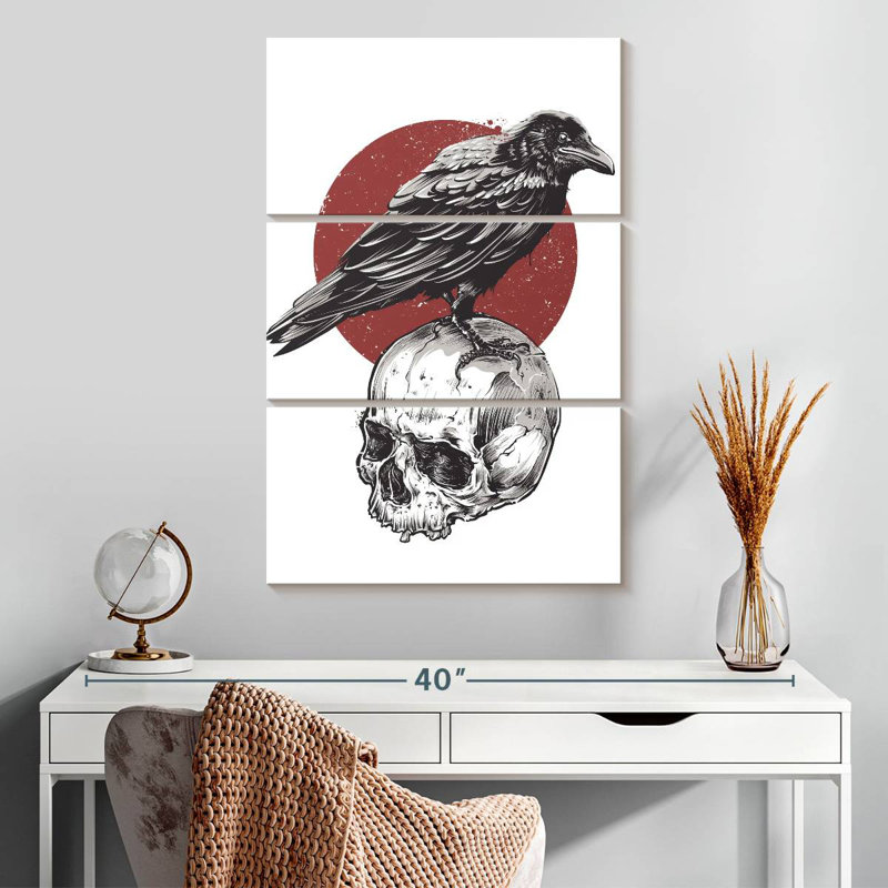 Japanese Skull, H 32" x l 20"