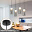 1 - Light Matte Black Cylinder Pendant