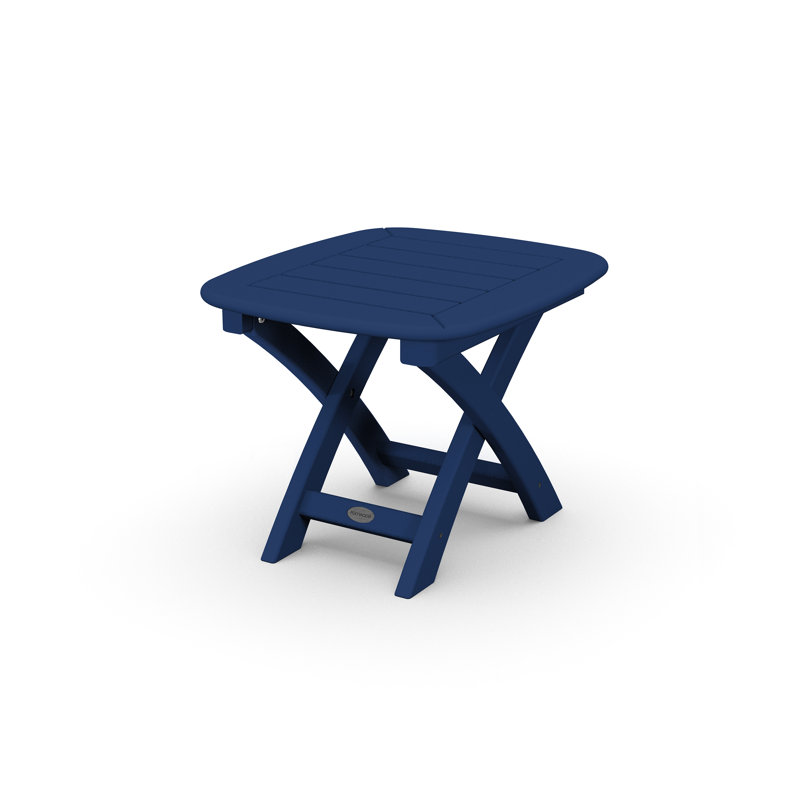 Table d'appoint POLYWOOD Nautical 21 po x 18 po, Marine