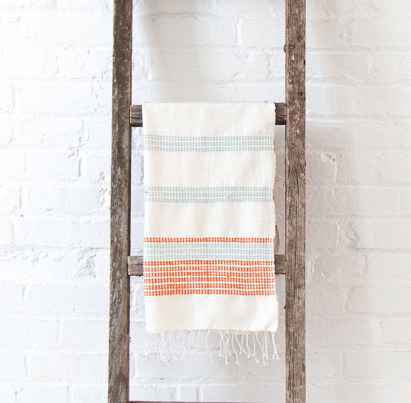 Camden Cotton Hand Towel, Orange