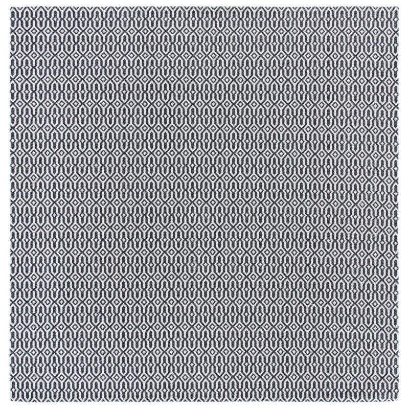 Stansfield Performance Geometric Rug, Square 6'4"