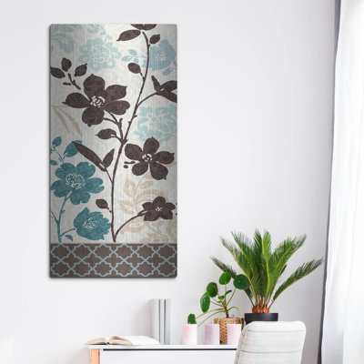 Luxe métal Art «Botanical Touch II» par Lisa Audit, «Botanical Touch II» par Lisa Audit
