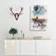 Watching The Mountains - Wrapped Canvas-56641750