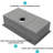 30"X18"X10" Inch Stainless Steel Undermount Workstation Kitchen Sink - 16 Gauge Deep Single Bowl With Accessories Fashion Forward Design-121644697
