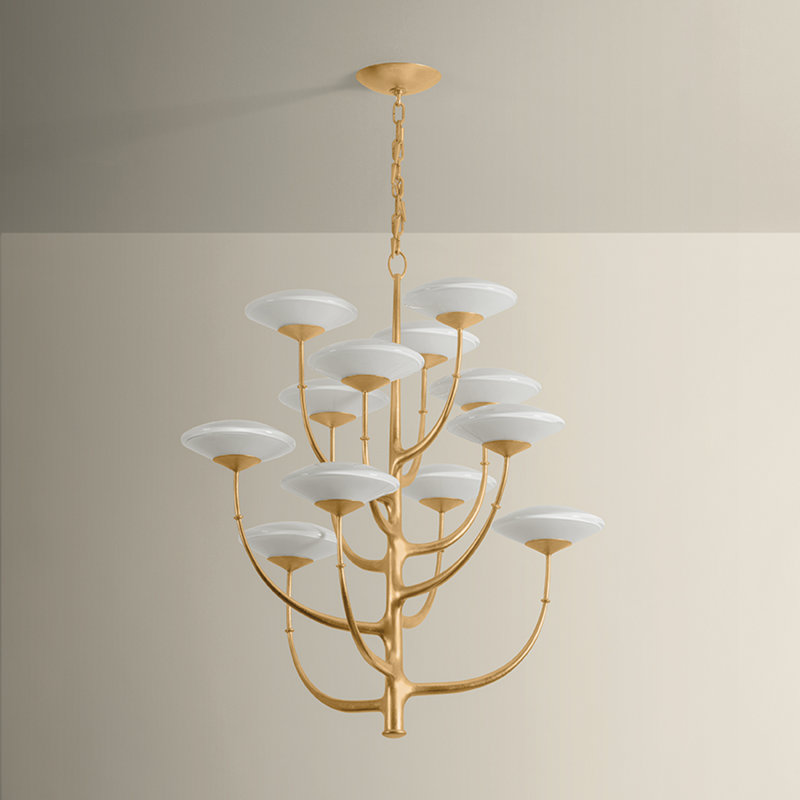 Pluro Chandelier, 34" W
