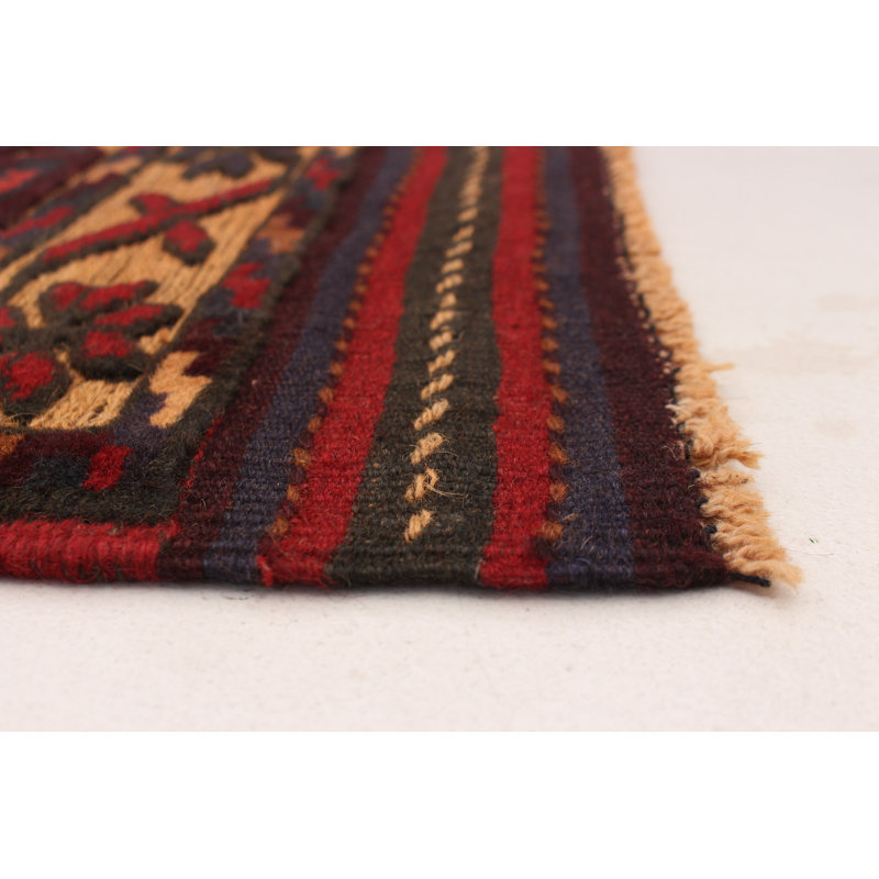 Tapis tadjik brun clair 2 pi 9 po x 4 pi 10 po