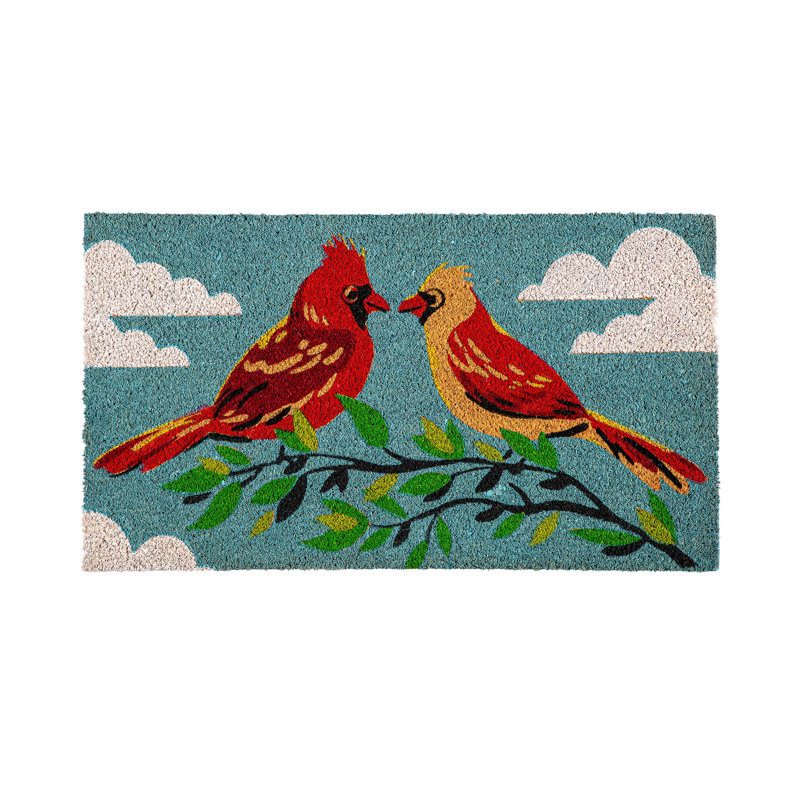 Tapis pour couple Sweet Cardinal