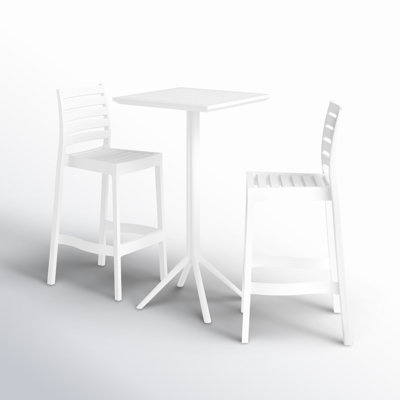 Farrah 2 - Person Patio Dining Set with Square Table