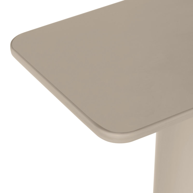 Alessia End Table, Obsidian Green