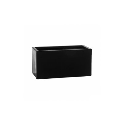 Balcon TG, boîte à fleurs noire