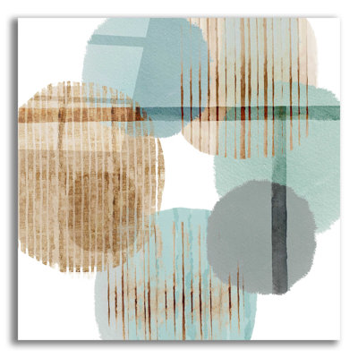" Teal Harmony II " by Flora Kouta
