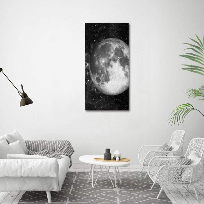 Moon - Wrapped Canvas Print
