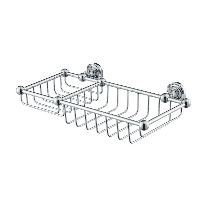 Shower Basket, Polished Chrome