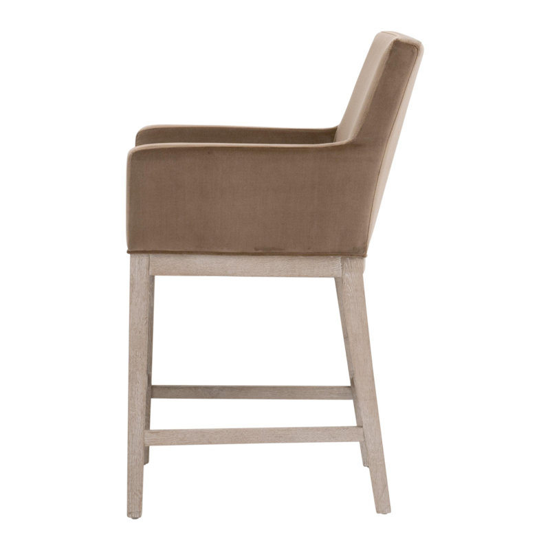 Drake Counter Stool, Caramel Velvet