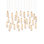 Parish 30 - Light Natural/Painted Silver Pendant