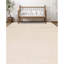 Tapis beige noué à la main de haute qualité