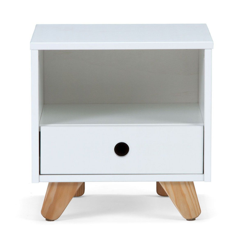 Tuohy 1 Drawer Nightstand