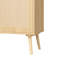 Armoire de chambre à coucher moderne en bois - 3 tiroirs, tablette réglable, conception spacieuse, matériaux, assemblage simple pour une structure solide et stable, facile