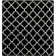 Rodgers Hand Woven Flat Weave Wool/Cotton Geometric Rug in Ivory/Black