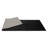 Harrish Custom Size Solid Black Color Medium Pile Slip Resistant Runner Rugs by Feet-624223337