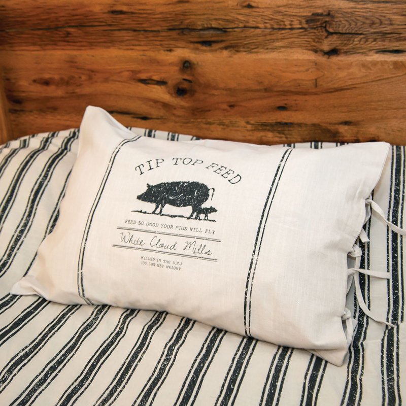 Cotton Striped Sham Set