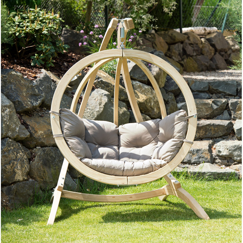 Globo Swing Hanging Chair, Taupe