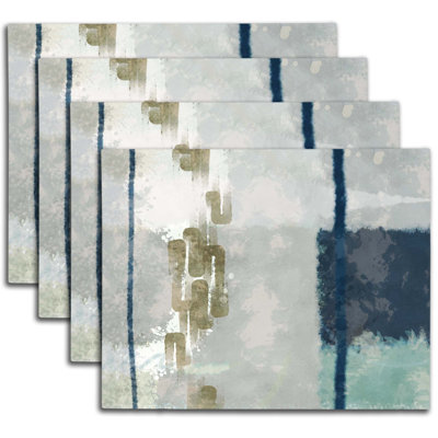 Napperon abstrait en polyester