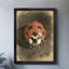 Art encadré noir, coccinelle, impression rétro-1122750070
