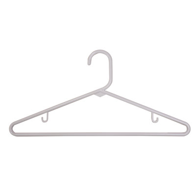 Fricks Plastic Standard Hanger for Suit/Coat