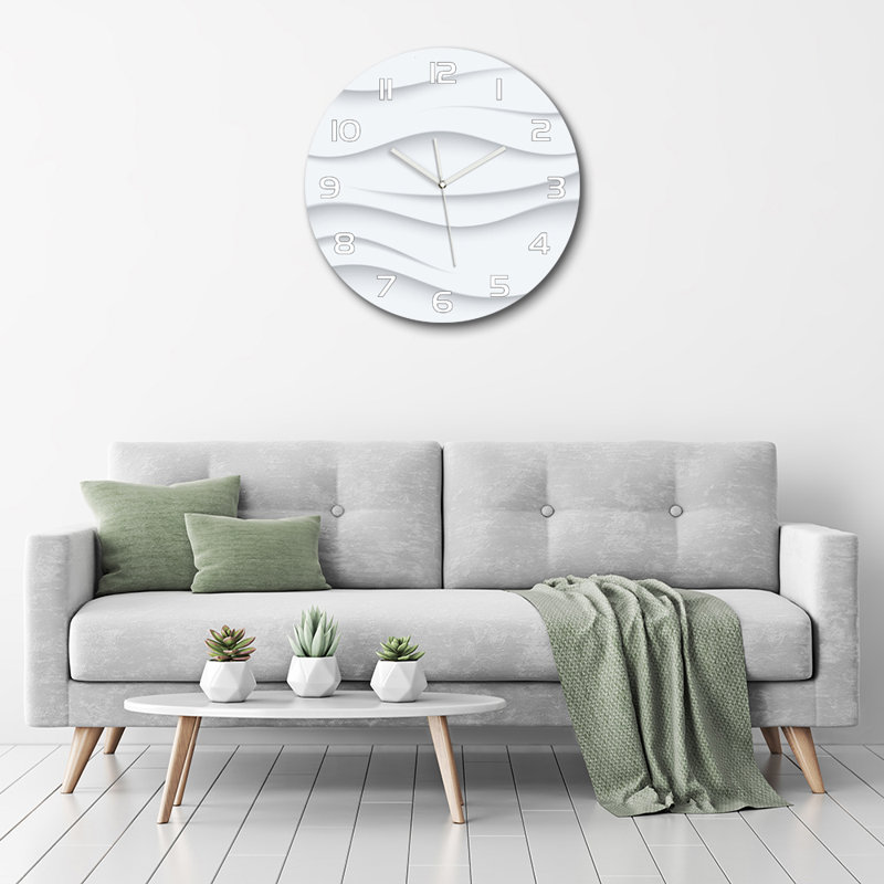 Jesse-Lee Glass Wall Clock