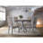 Iris Round Pedestal Wood Dining Table