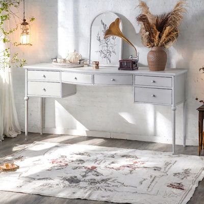 Ironwork unique-shaped creative console table