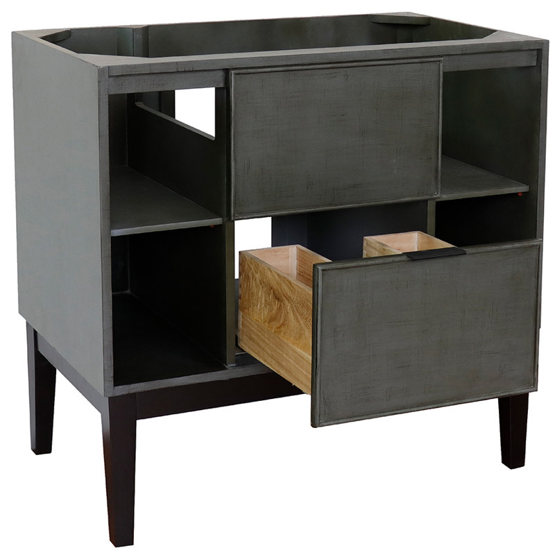 Base de meuble-lavabo simple 36 po Scandi seulement