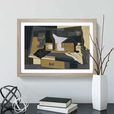 The Moulin Cafe by Juan Gris - Picture Frame Painting