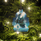Polar Express Hanging Train Shaped Print