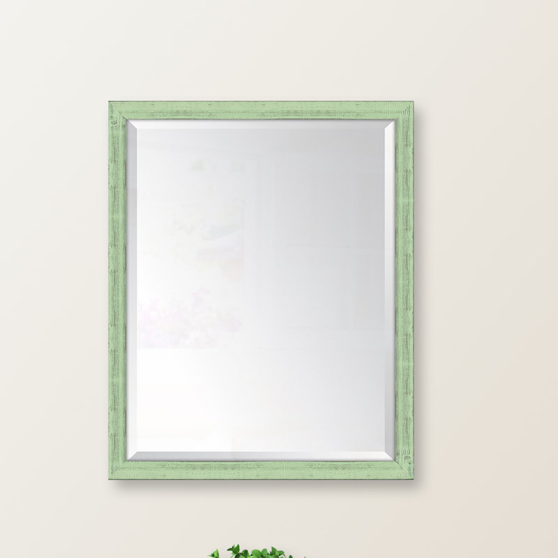 Miroir d'appoint Broadway, H 31 po x l 25 po, Menthe