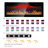 36" Ultra Thin Wall Mounted/Recessed Electric Fireplace with Tempered Glass, Multi Color Flame,LED Heater