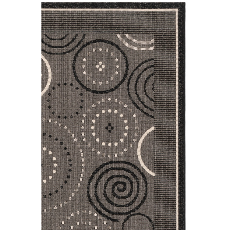 Carole-Louise Performance Geometric Indoor/Outdoor Area Rug