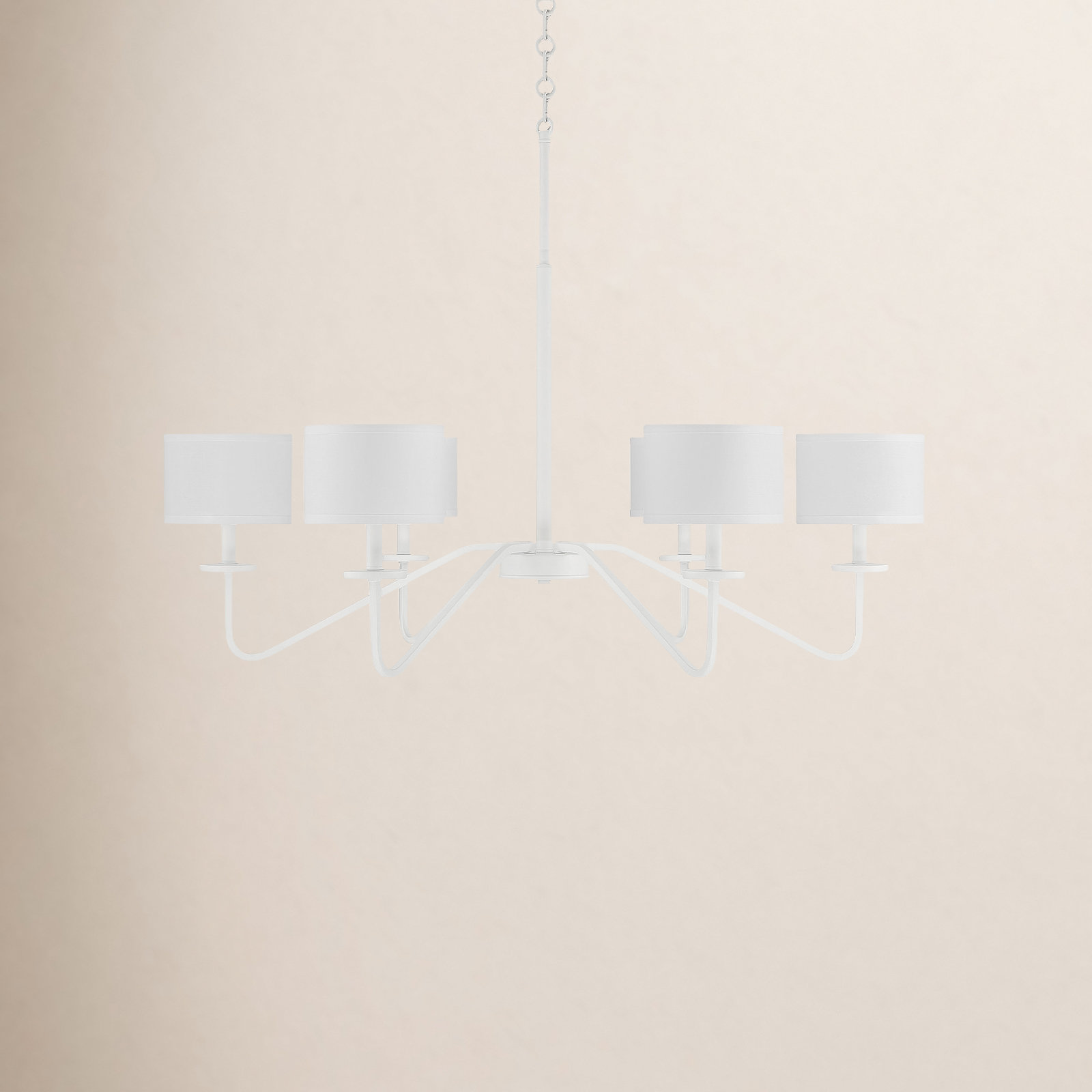 6 - Light Dimmable Chandelier