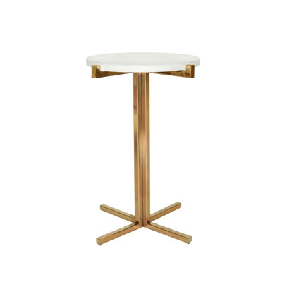 Winslet Marble Top End Table