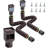 Ensemble de 2 rallonges de gouttière flexible Rain Gutter-111870225