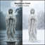 Statue de la Vierge Marie pour jardin, 76 cm, sculpture en magnésie résistante aux intempéries, décoration religieuse d'extérieur pour terrasse, pelouse ou jardin commémoratif.