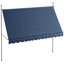 Auvent de terrasse rétractable en polyester Outsunny D-96548089-96548092