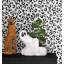 Papier peint adhésif noir et blanc Daisy Bennett Designs-70540219