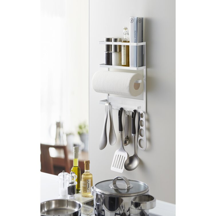 Yamazaki Home Magnetic Spice Rack in Steel on Food52