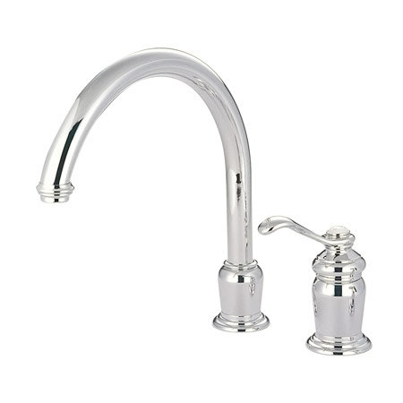 High Spout Widespread Cold Water Dispenser, Polished Chrome