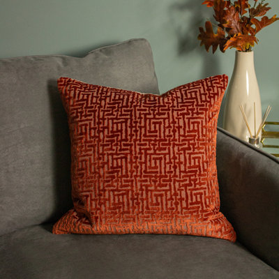 Delphi Geometric Square Cushion